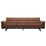 Stella Wood - 3-Seater Sofa - Paloma New cognac - Brown