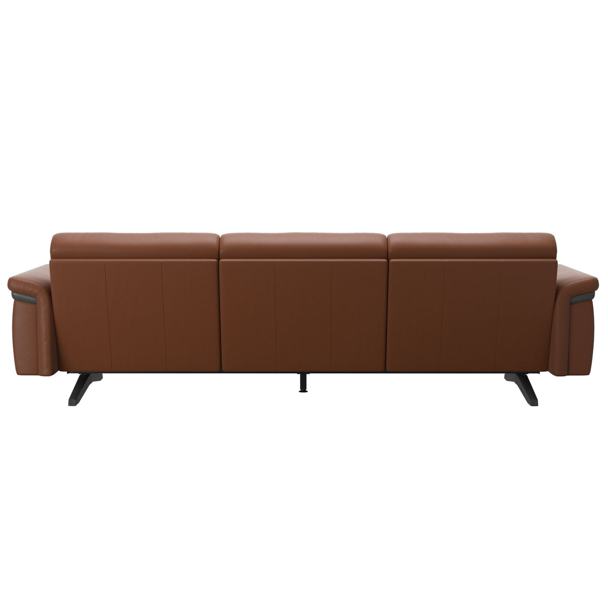 Stella Wood - 3-Seater Sofa - Paloma New cognac - Grey