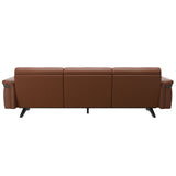 Stella Wood - 3-Seater Sofa - Paloma New cognac - Grey