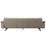Stella Wood - 3-Seater Sofa - Paloma Mushroom - Brown