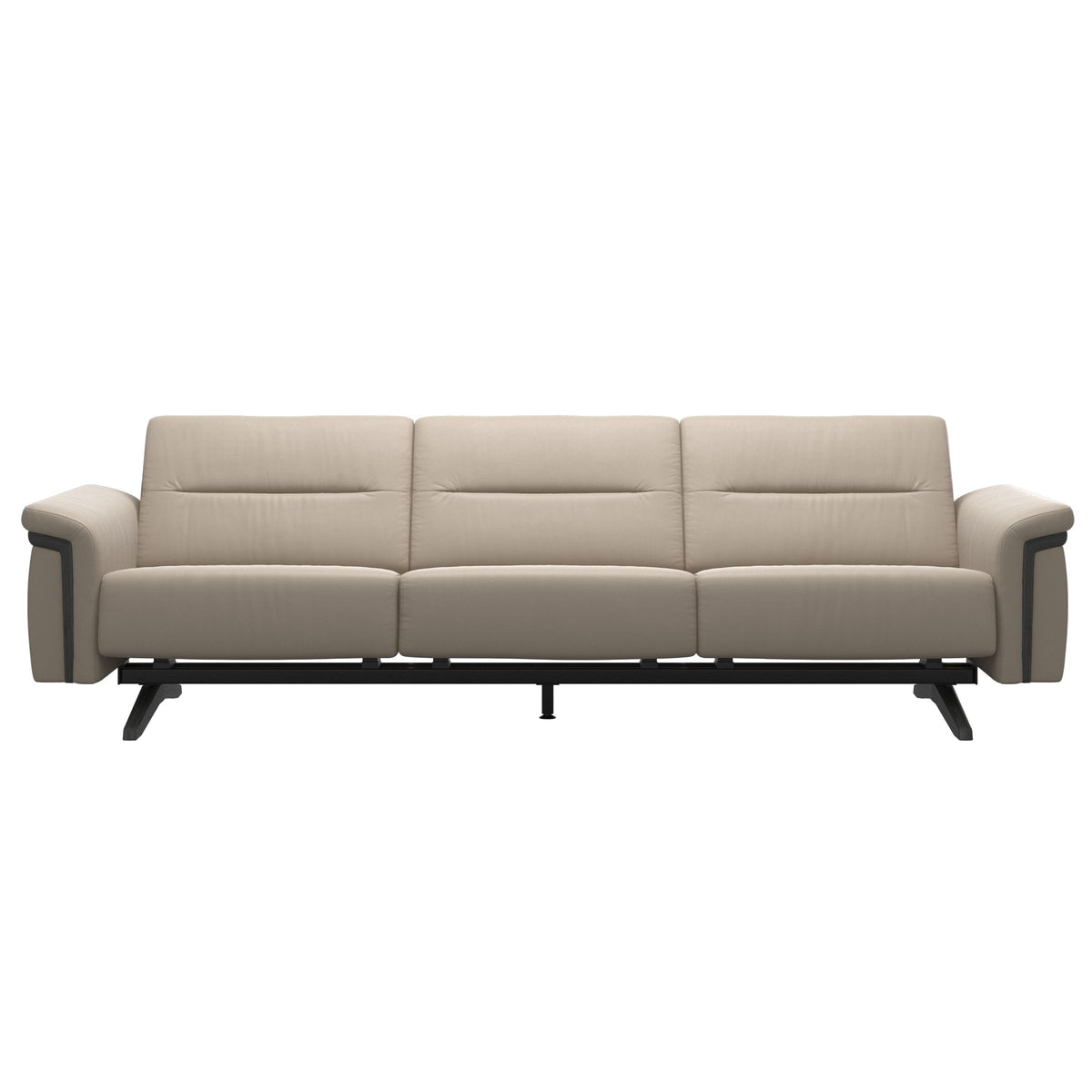 Stella Wood - 3-Seater Sofa - Paloma Mushroom - Grey
