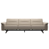 Stella Wood - 3-Seater Sofa - Paloma Mushroom - Wenge
