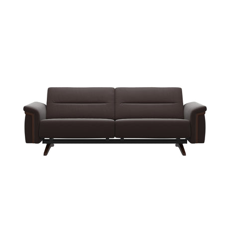 Stella Wood - 2.5-Seater Sofa - Paloma Chocolate - Brown