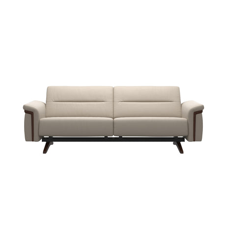 Stella Wood - 2.5-Seater Sofa - Paloma Fog - Brown