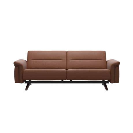 Stella Wood - 2.5-Seater Sofa - Paloma New cognac - Brown