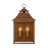 Two Light Pocket Wall Lantern
