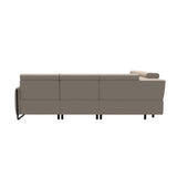 Emily Steel - C22 Corner Sofa - Paloma Fog - Matte Black