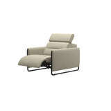 Emily Steel - Chair - Paloma Light Grey - Matte Black