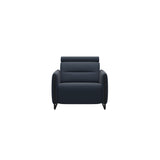 Emily Steel - Chair - Paloma Oxford Blue - Matte Black
