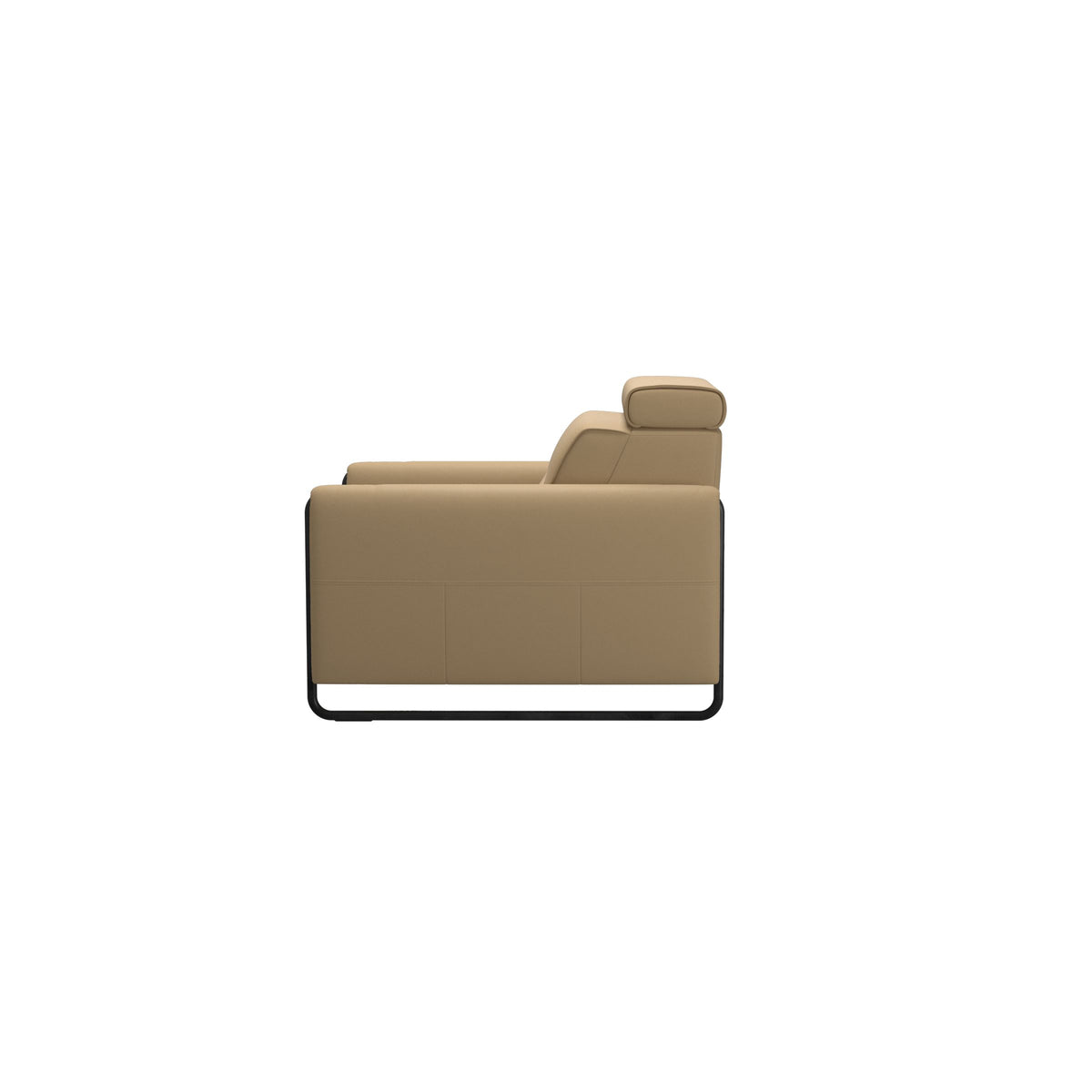 Emily Steel - Chair - Paloma Sand - Matte Black