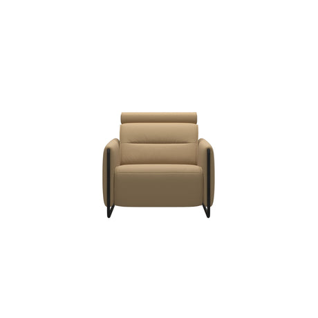 Emily Steel - Chair - Paloma Sand - Matte Black