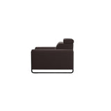 Emily Steel - Chair - Paloma Chocolate - Matte Black