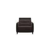 Emily Steel - Chair - Paloma Chocolate - Matte Black