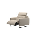 Emily Steel - Chair - Paloma Fog - Matte Black