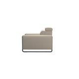 Emily Steel - Chair - Paloma Fog - Matte Black