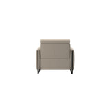 Emily Steel - Chair - Paloma Fog - Matte Black