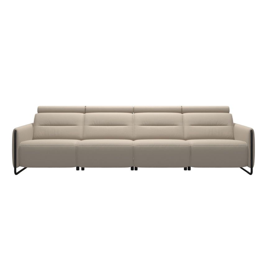 Emily Steel | 4-Seater Sofa