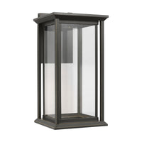 Audley 15" LED Lantern — Clear