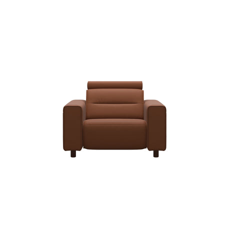 Emily Wide Arm - Chair with Power - Paloma New cognac - Brown