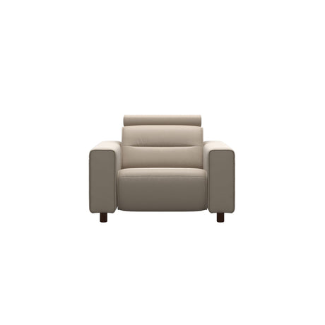 Emily Wide Arm - Chair with Power - Paloma Mushroom - Brown