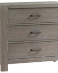 Owl Brushed Oak | Rustico 3 Drawer Dresser | Valley Ridge Furniture