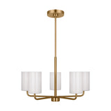 Rhett Five Light Chandelier — 9 W