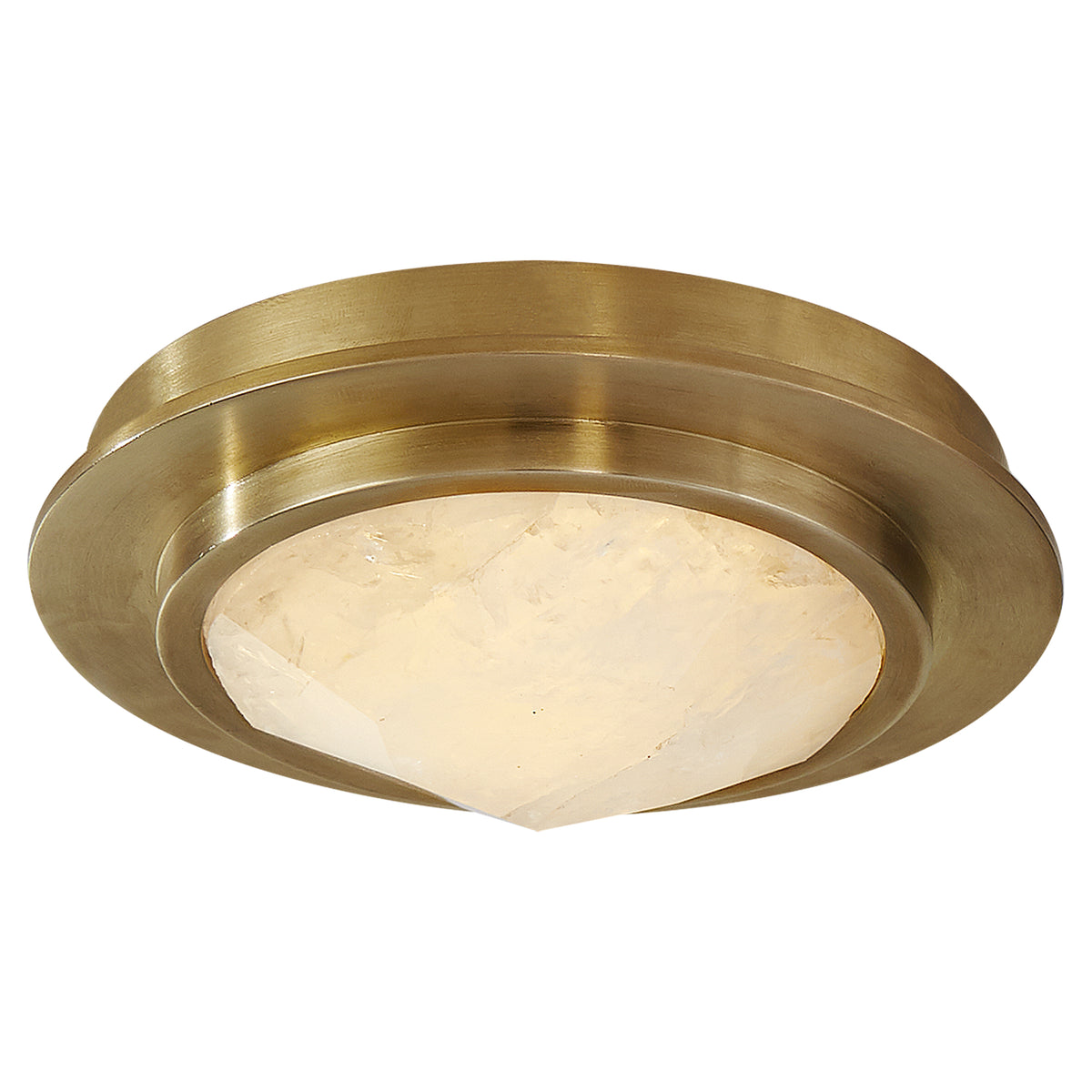 Halcyon 5" Solitaire Bezel Flush Mount
