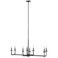 Ansley Eight Light Linear Chandelier