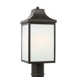 Saybrook 16.5" Post Lantern — Smooth White