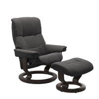 Mayfair Recliner - Classic Base - Paloma Rock - Wenge Wood
