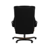 Mayfair - Office Chair - Paloma Black - Teak Wood