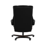 Mayfair - Office Chair - Paloma Black - Brown Wood