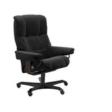 Mayfair - Office Chair - Paloma Black - Wenge Wood