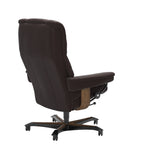 Mayfair - Office Chair - Paloma Chocolate - Teak Wood