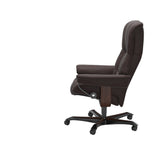 Mayfair - Office Chair - Paloma Chocolate - Brown Wood