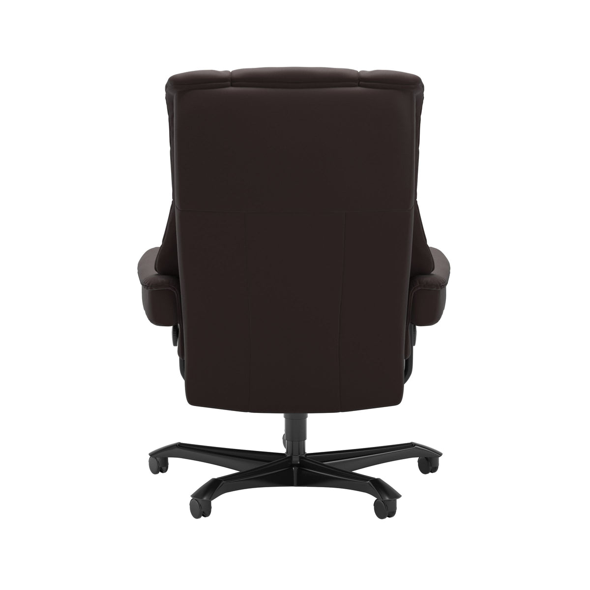 Mayfair - Office Chair - Paloma Chocolate - Black Wood