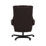 Mayfair - Office Chair - Paloma Chocolate - Black Wood