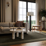Nate Berkus Canon Bordered Wool Cozy Area Rug