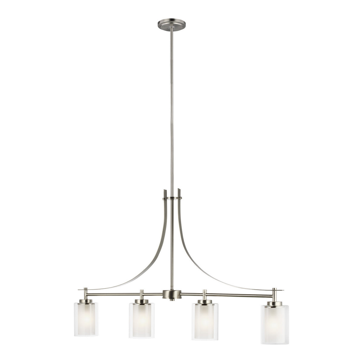 Elmwood Park Four Light Linear Chandelier