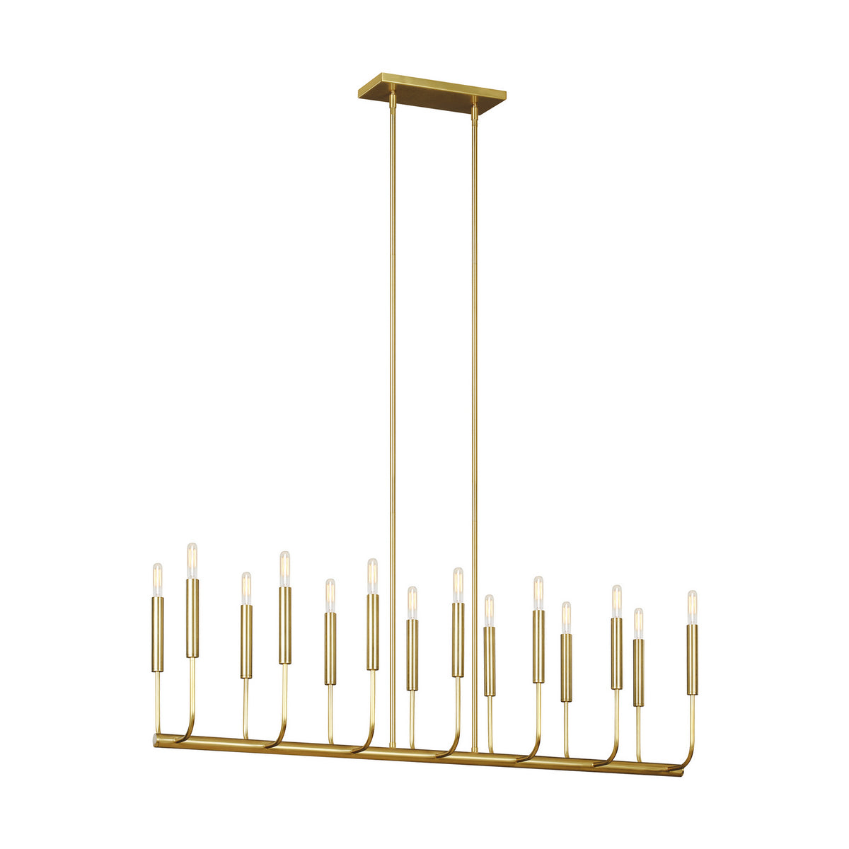 14 Light Linear Chandelier