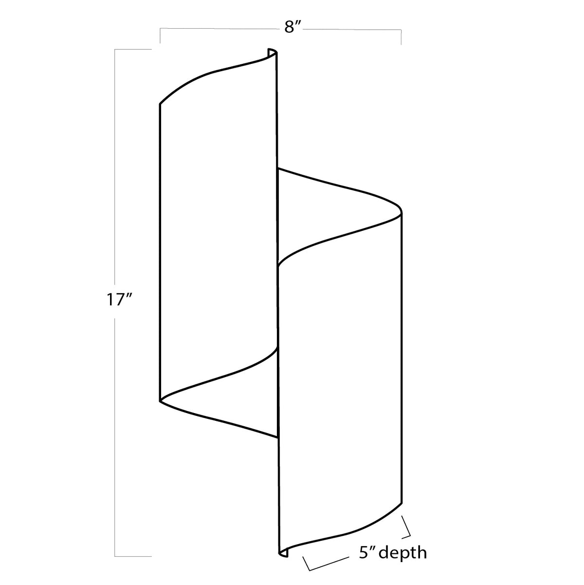Folio Two Light Wall Sconce