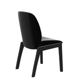 Bay Low Back Dining Chair - Paloma Black - Black - Armless