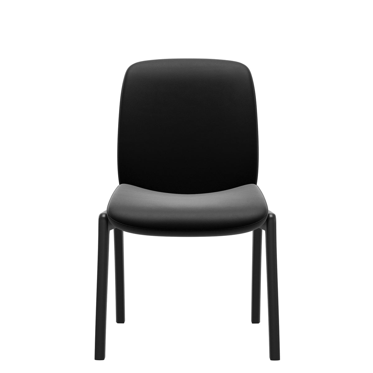 Bay Low Back Dining Chair - Paloma Black - Black - Armless