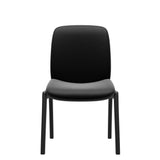Bay Low Back Dining Chair - Paloma Black - Black - Armless