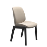 Bay Low Back Dining Chair - Paloma Fog - Black - Armless