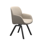 Bay Low Back Dining Chair - Paloma Fog - Black - Armchair