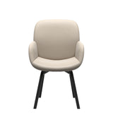 Bay Low Back Dining Chair - Paloma Fog - Black - Armchair