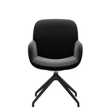 Bay Low Back Dining Chair - Paloma Black - Matte Black - Armchair