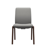 Laurel LB D100 - Paloma Silver Grey - Walnut - Armless