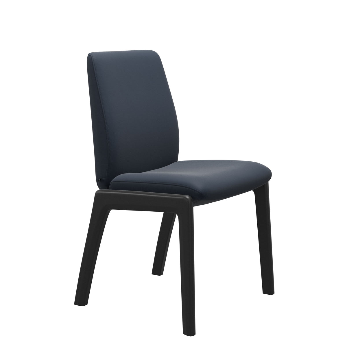 Laurel LB D100 - Paloma Oxford Blue - Black - Armless